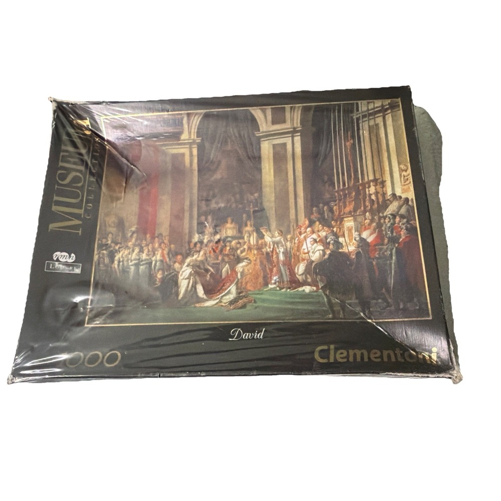 Museum Collection Louvre David 1000 Pcs. Puzzle Clementoni Napolean NIB New